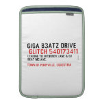 Giga B3atz Drive   MacBook Air sleeves