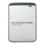 The English HOUSE  MacBook Air sleeves