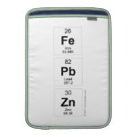 Fe
 Pb
 Zn  MacBook Air sleeves