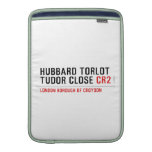 Hubbard Torlot Tudor Close  MacBook Air sleeves