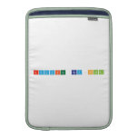 xzavier ray-hall  MacBook Air sleeves