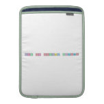 Term one physical sciences  MacBook Air sleeves