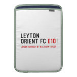 LEYTON ORIENT FC  MacBook Air sleeves