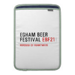 EGHAM BEER FESTIVAL  MacBook Air sleeves