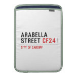 Arabella Street  MacBook Air sleeves