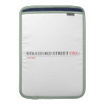Stratford Street  MacBook Air sleeves