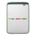 INGENIERA BARRIONUEVO  MacBook Air sleeves
