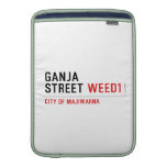 Ganja Street  MacBook Air sleeves