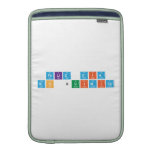 Feliz dia 
 do Quimico  MacBook Air sleeves