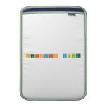 Periodic Table  MacBook Air sleeves