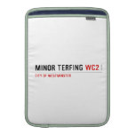 Minor Terfing  MacBook Air sleeves