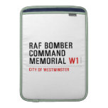 raf bomber command memorial  MacBook Air sleeves