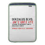 DekZalus Blvd.   MacBook Air sleeves
