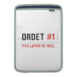 ORDET  MacBook Air sleeves