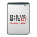 ETHeL and Bert’s  MacBook Air sleeves
