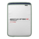 Workplace Options  MacBook Air sleeves