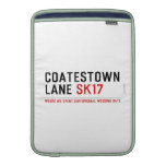 Coatestown Lane  MacBook Air sleeves