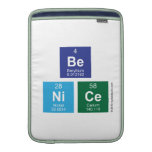 Be
 NiCe  MacBook Air sleeves