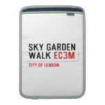 sky garden walk  MacBook Air sleeves