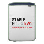 stable hill 4  MacBook Air sleeves