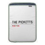 the picketts  MacBook Air sleeves