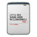 Little Red  Riding Hood  in CLERKENWELL   MacBook Air sleeves