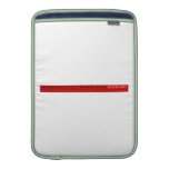 Boomieworld till the world end  MacBook Air sleeves