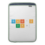 what's 
 up?  MacBook Air sleeves