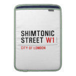 Shimtonic Street  MacBook Air sleeves