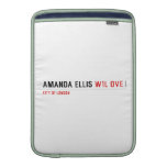 Amanda Ellis  MacBook Air sleeves