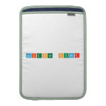 SCIENCE HUMOR  MacBook Air sleeves