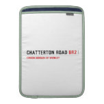 Chatterton Road  MacBook Air sleeves