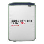London Youth Choir Big Give   MacBook Air sleeves