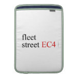 fleet  street  MacBook Air sleeves