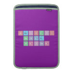 Periodic
 Table
 Writer  MacBook Air sleeves