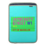 JayBeauty Street  MacBook Air sleeves