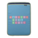 Periodic
 Table
 Writer  MacBook Air sleeves