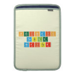 Periodic
 Table
 Writer  MacBook Air sleeves