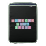 Periodic
 Table
 Writer  MacBook Air sleeves