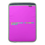 Khanyisile Tshabalala
 Street  MacBook Air sleeves
