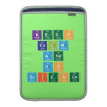 KEEP
 CALM
 AND
 DO
 SCIENCE  MacBook Air sleeves