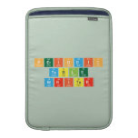 Periodic
 Table
 Writer  MacBook Air sleeves