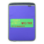  terry Street  MacBook Air sleeves
