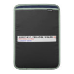  Ejercito st., poblacion, sibulan  MacBook Air sleeves