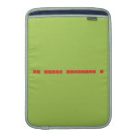 All About Elements !  MacBook Air sleeves