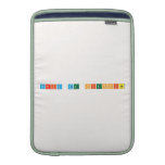 feria de ciencias  MacBook Air sleeves