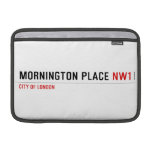 Mornington Place  MacBook Air Sleeves (landscape)