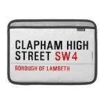 clapham high street  MacBook Air Sleeves (landscape)