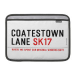 coatestown lane  MacBook Air Sleeves (landscape)