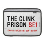 the clink prison  MacBook Air Sleeves (landscape)